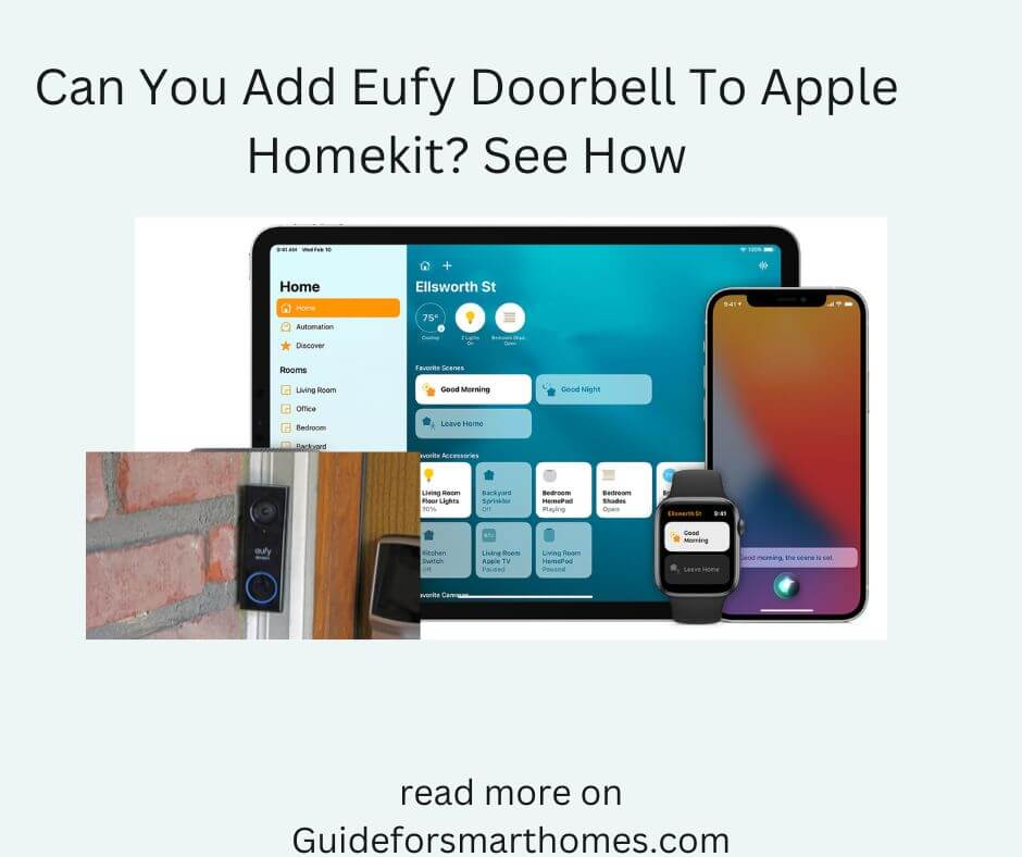 Can You Add Eufy Doorbell To Apple Homekit? See How